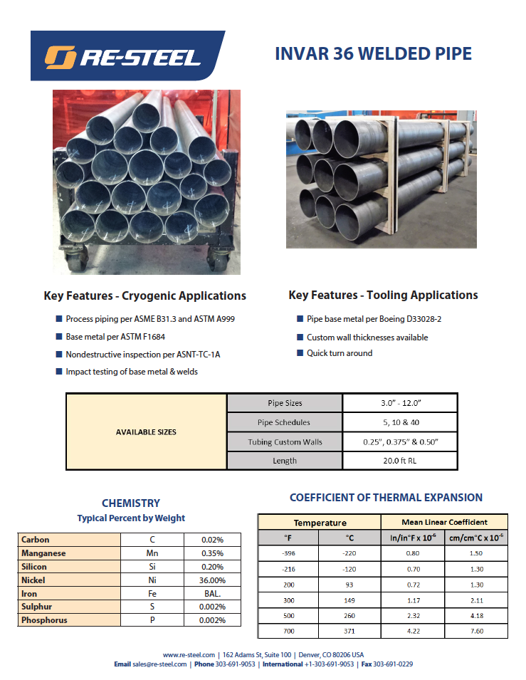 ReSteel_DataSheet_Pipe